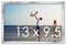 13x9.5 Solid Wood Picture Frame with UV-Resistant Acrylic & Acid-Free Backing, Available in 6 Finishes: Matte Black, Matte White, Metallic Bronze, Silver, Natural Wood Grain & Mahogany